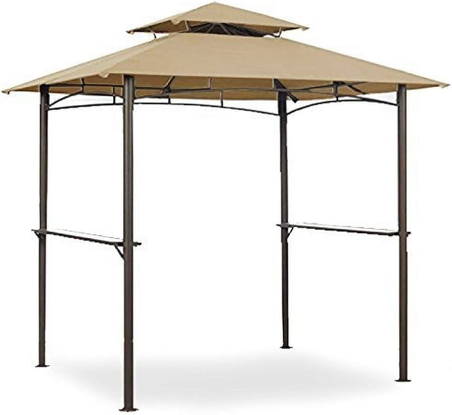 バーベキュー シェイド Amazon.com: Replacement Canopy Top Cover for BBQ Grill Gazebo